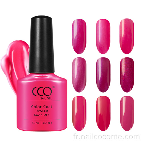 CCO IMPRESSION COLLES COLONS DE ROSION ESMALTE GEL ESMALTE pour clou